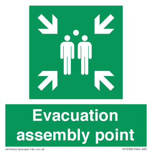 Evacuation assembly point